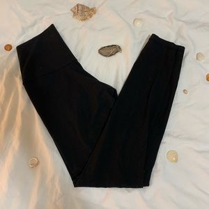 Workout leggings 7/8 length, high-waisted
